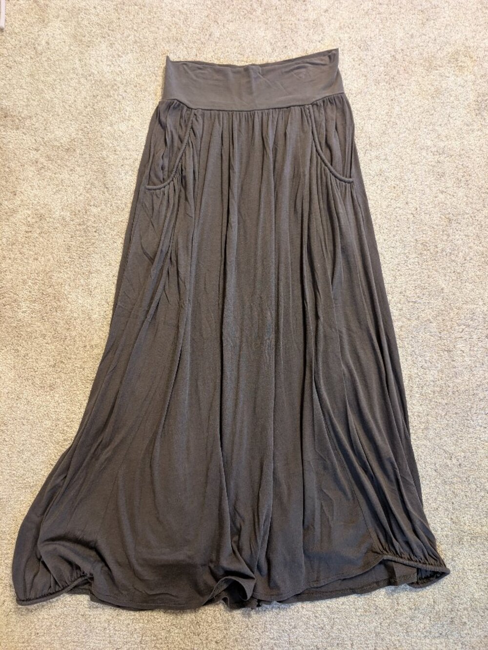 Garnet Hill Favorite Knit Maxi Skirt